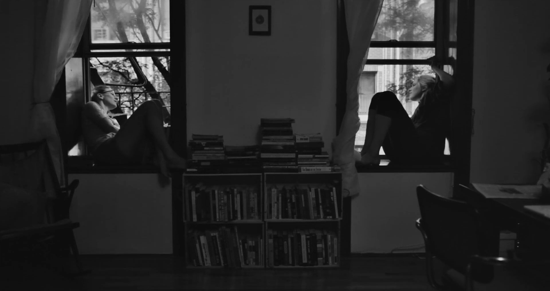 Greta Gerwig y Mickey Summer en Frances Ha