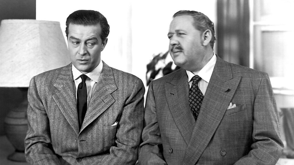 Ray MIlland y Charles Laughton en El Reloj Asesino de John Farrow