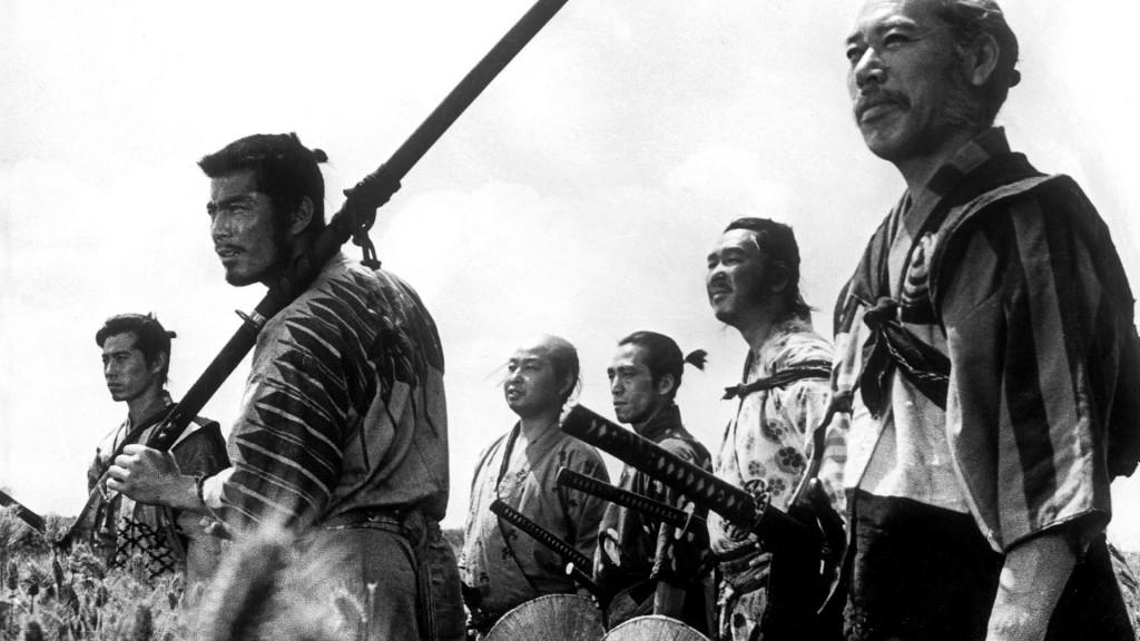 fotograma de los siete samurais