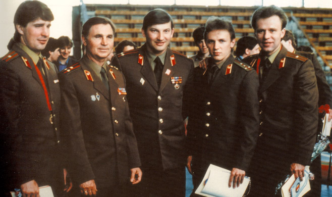 La Red Army de militares