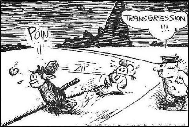 [2]: Una de las primeras viñetas de Krazy Kat, de George Herriman