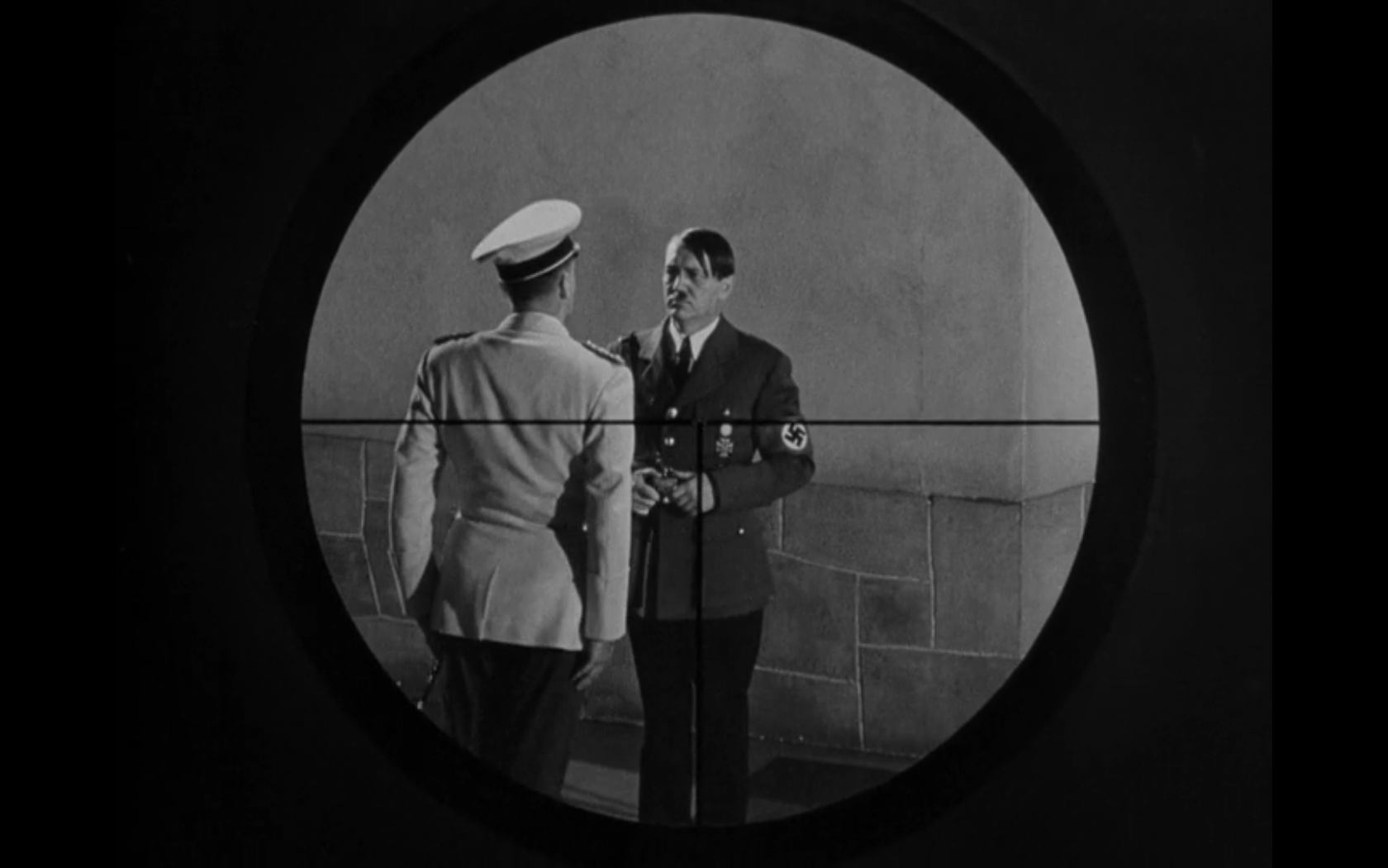 Hitler en El hombre atrapado de Fritz Lang